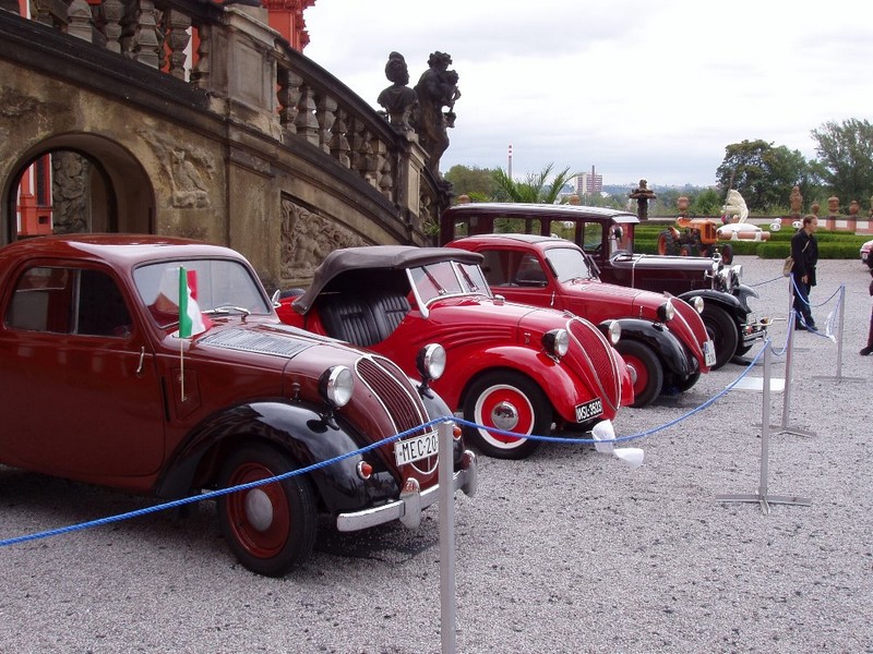 Fiat oslaví 120 let v Trojském zámku 